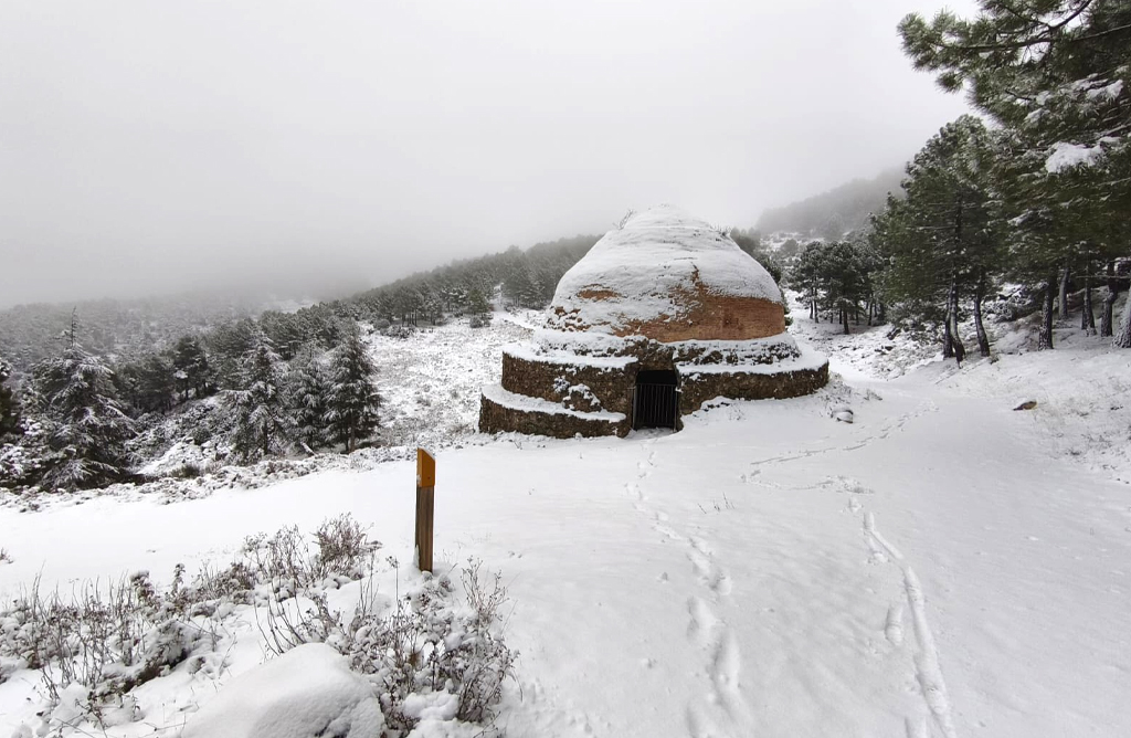 La nieve llega a Sierra Espua